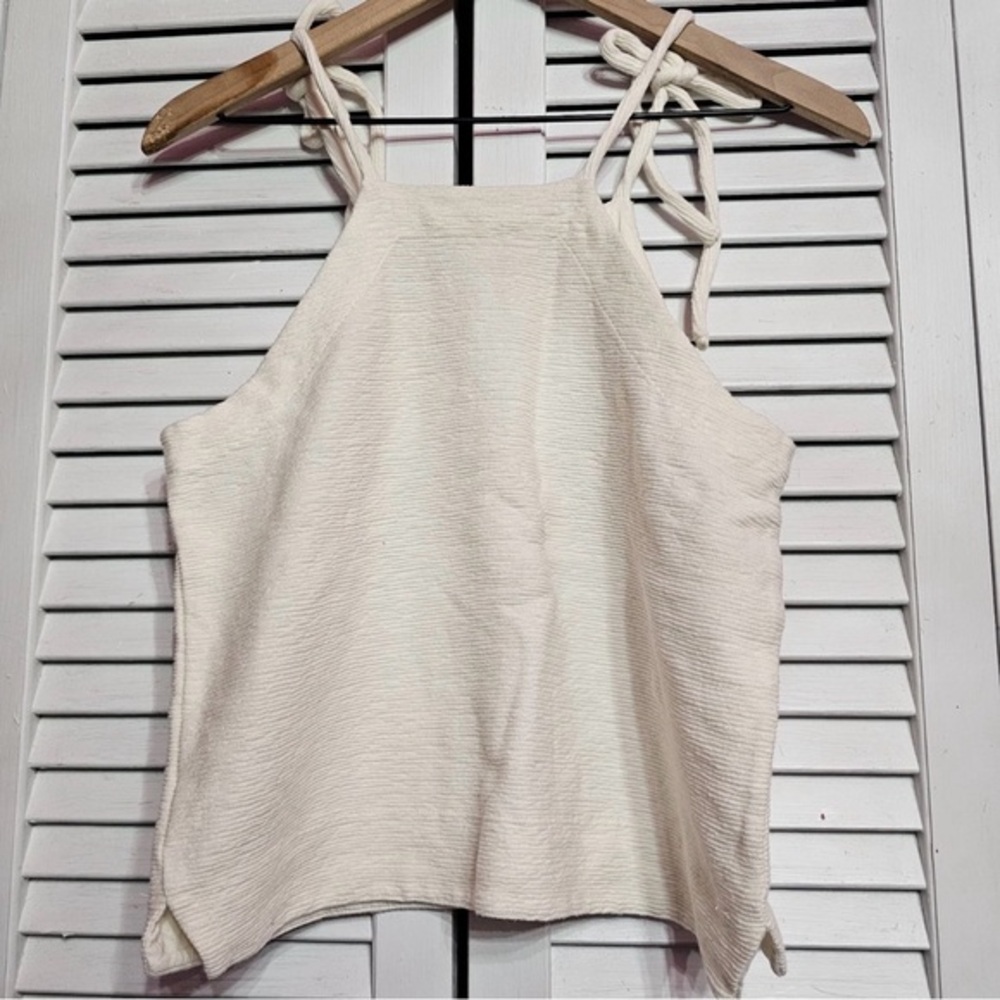 Madewell - Cotton Tie Strap Tank - Picture 5 of 8